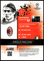 Topps Paolo Maldini 18/25 Reign Supreme #927 2024 Total Football