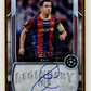 Topps Xavi 03/25 Legendary Ink Framed Autograph LI-XA UEFA Champions League Museum Collection 2022/23