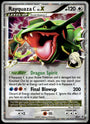 Pokemon Rayquaza C Lv. X DP47 Cosmo Holo 2009 Diamond & Pearl Promos