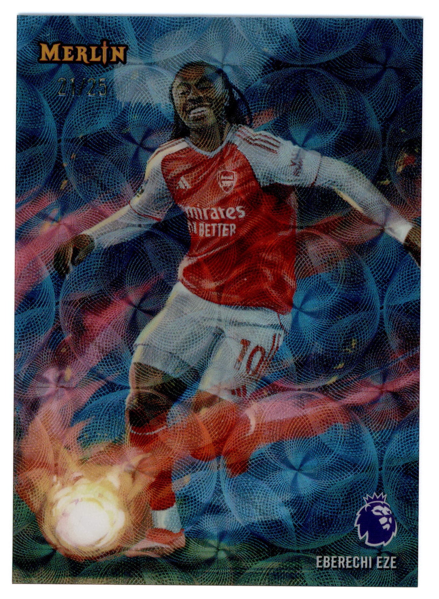 Topps Eberechi Eze 21/25 Merlin's Mythical Art MM-EE 2026 Premier League Merlin