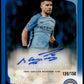 Topps Sergio Aguero 139/150 Blue Autograph CLA-SA 2025/26 Chrome Uefa Club Competitons