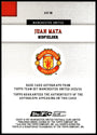 Topps Juan Mata 17/25 Autograph AU-JM 2025/26 Manchester United Team Set