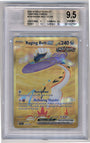 Pokemon Raging Bolt EX 218/162 Hyper Rare Full Art 2024 Temporal Forces Beckett 9.5