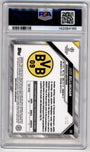 Topps Jude Bellingham 12/30 Black & Gold Starball Refractor #58 2021-22 Chrome UCL PSA 10