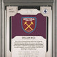 Panini Declan Rice 71/75 Breakaway Prizm Violet RC #7 2019 Prizm Premier League PSA 9