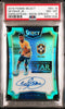 Panini Neymar Jr 16/25 Emerging Stars Signature Neon Green Die Cut #ES-N 2016 Select Soccer PSA 8