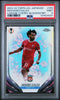 Topps Mohamed Salah Cherry Blossom Refractor #163 2023-24 UCL Japan Edition PSA  9