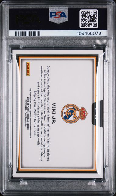 Panini Vini Jr. Black Colour Blast #14 2023-24 Obsidian PSA 10