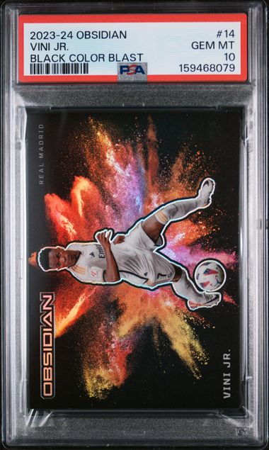 Panini Vini Jr. Black Colour Blast #14 2023-24 Obsidian PSA 10