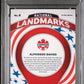 Panini Alphonso Davies National Landmarks #6 2024 Prizm Copa America PSA 10
