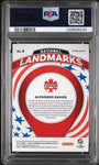 Panini Alphonso Davies National Landmarks #6 2024 Prizm Copa America PSA 10