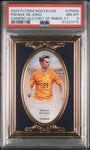 Futera Frenkie De Jong 1/1 Champions Gold 23KT Rainbow #CPG05 2024 Nostalgia PSA 8