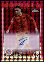 Topps Jamal Musiala Base Autograph Card /75 Chrome UCC 2024-25