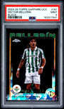 Topps Hector Bellerin 08/10 Sapphire Black #161 2024-25 Chrome UCC Sapphire PSA 9