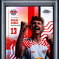 Topps Nicolas Siewald 5/5 Red #RB-09 2023-24 Chrome RB Leipzig PSA 10