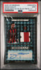 Panini Diogo Dalot 1/1 Matrix Material Autograph Electric Etch Blue Finite #MMADDA 2022-23 Obsidian PSA 9