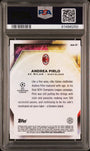 Topps Andrea Pirlo 1/1 Ageless Alchemy #AA17 2022-23 Merlin Chrome UCC PSA 9
