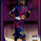 Topps Lamine Yamal Purple Refractor 48/75 #10 2025/26 Chrome UEFA Club Competitions