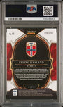 Topps Erling Haaland 44/60 Orange #41 2022-23 Select Fifa PSA 10