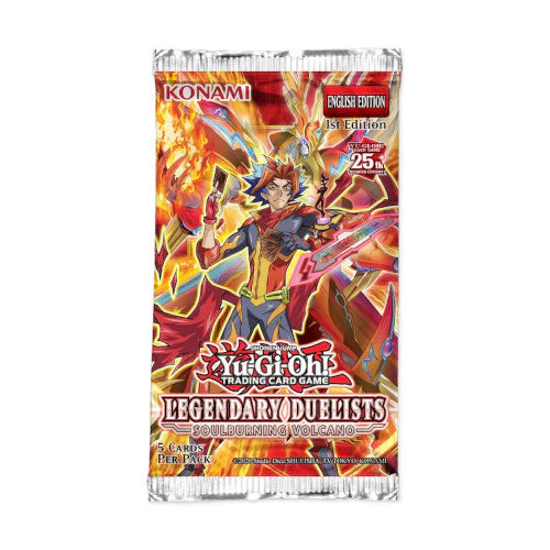 Legendary Duelists: Soulburning Volcano Booster Pack - Yu-Gi-Oh! Tcg Tcg