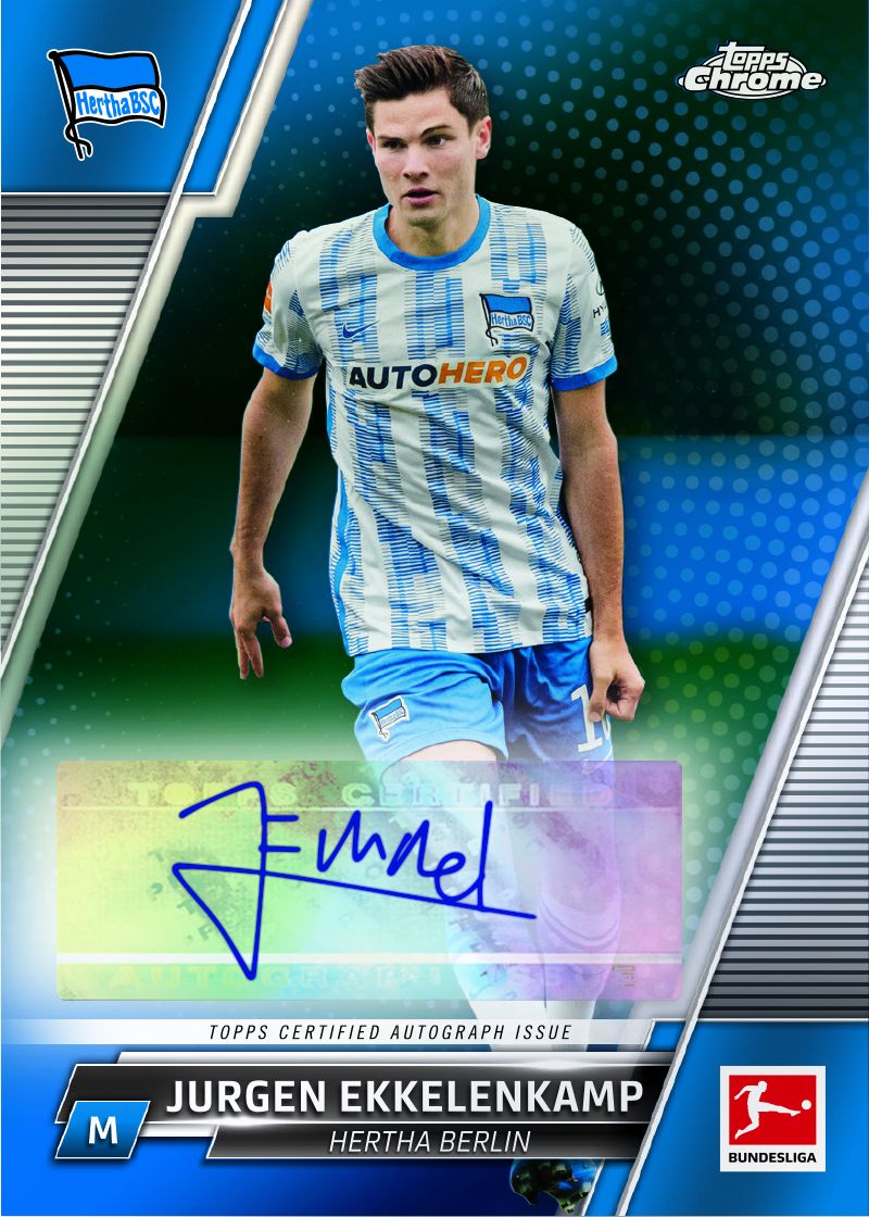 Topps Chrome Sapphire Edition Bundesliga 2021/22 - Pre Order Hobby Box