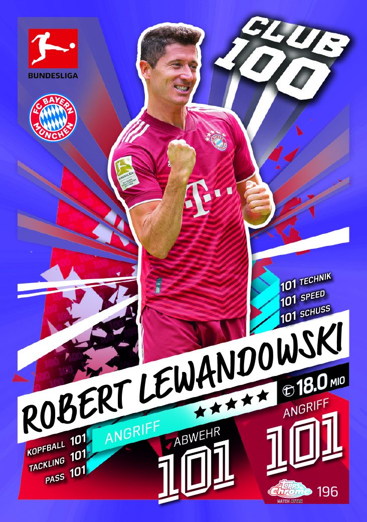 Topps Bundesliga Match Attax Chrome 2021/22 Hobby Box