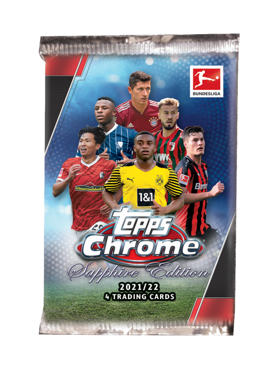 Topps Chrome Sapphire Edition Bundesliga 2021/22 - Pre Order Hobby Box