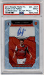 Panini Robin Van Persie 03/25 Club Legends Signatures Silver Prizm #CL-RVP 2019 Prizm Premier League PSA 9