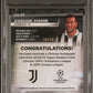 Topps Zinedine Zidane 28/50 Autograph Gold #CAZZ 2022-23 Stadium Club Chrome UCC PSA 9