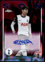 Topps Heung-Min Son 12/75 Autograph Purple #CA-HS 2025 Chrome UCC