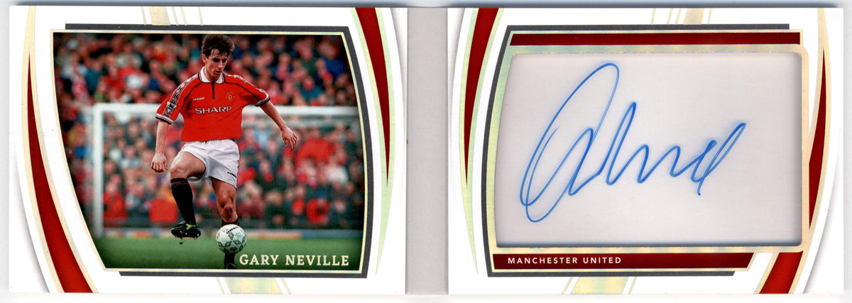Panini Gary Neville 29/99 Signature Moves #SA-GN 2022-23 Immaculate Collection