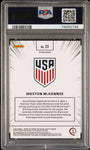 Panini Weston Mckennie Manga #23 2022 Prizm World Cup Qatar PSA 9