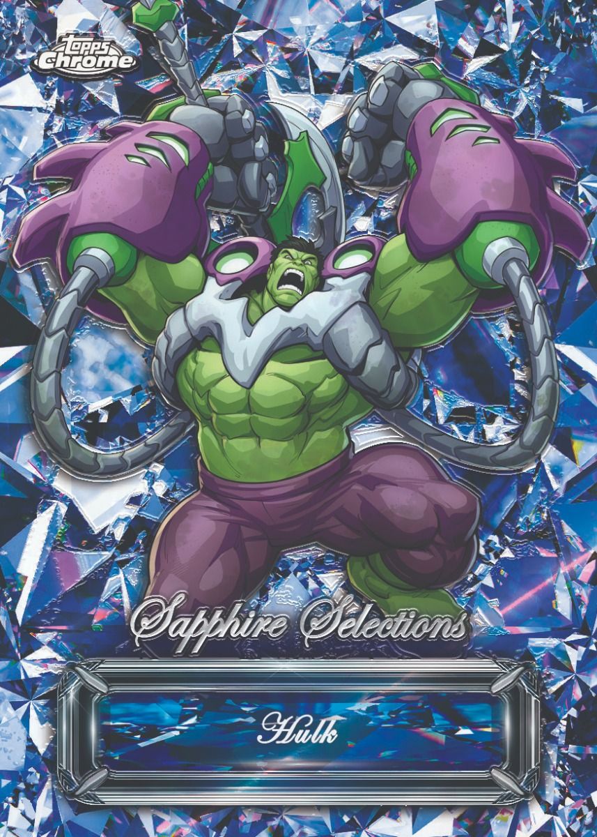 Topps Marvel Chrome Sapphire Edition Hobby Box 2024 Sports Cards Direct