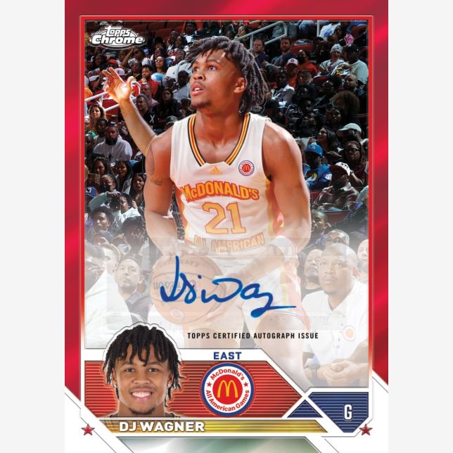 2023 Topps Chrome Mcdonald’s All-American Basketball - Hobby Box