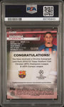 Topps Raphinha 56/99 Autograph Green #CARAP 2022-23 Stadium Club Competitions UCC PSA 10