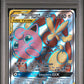 Pokemon Mega Lopunny & Jigglypuff GX 225/236 Full Art Tag Team 2019 Cosmic Eclipse PSA 9