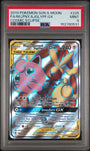 Pokemon Mega Lopunny & Jigglypuff GX 225/236 Full Art Tag Team 2019 Cosmic Eclipse PSA 9