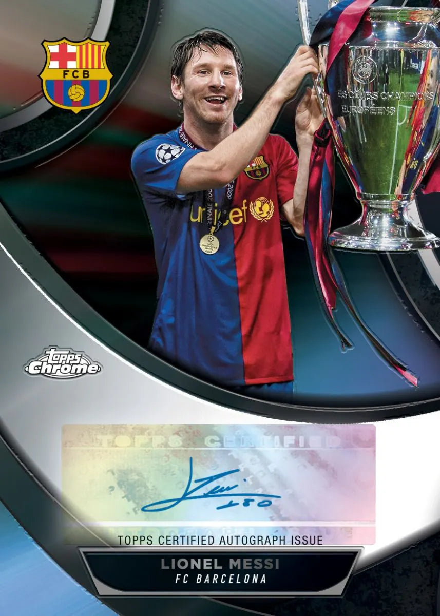 Topps Chrome Uefa Club Competitions - Jumbo Box 2023-24 Pre Order Football