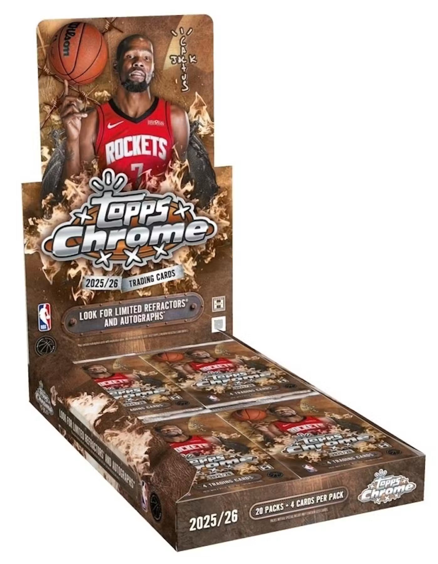 Topps Chrome Cactus Jack Basketball 2025/26 Hobby Box
