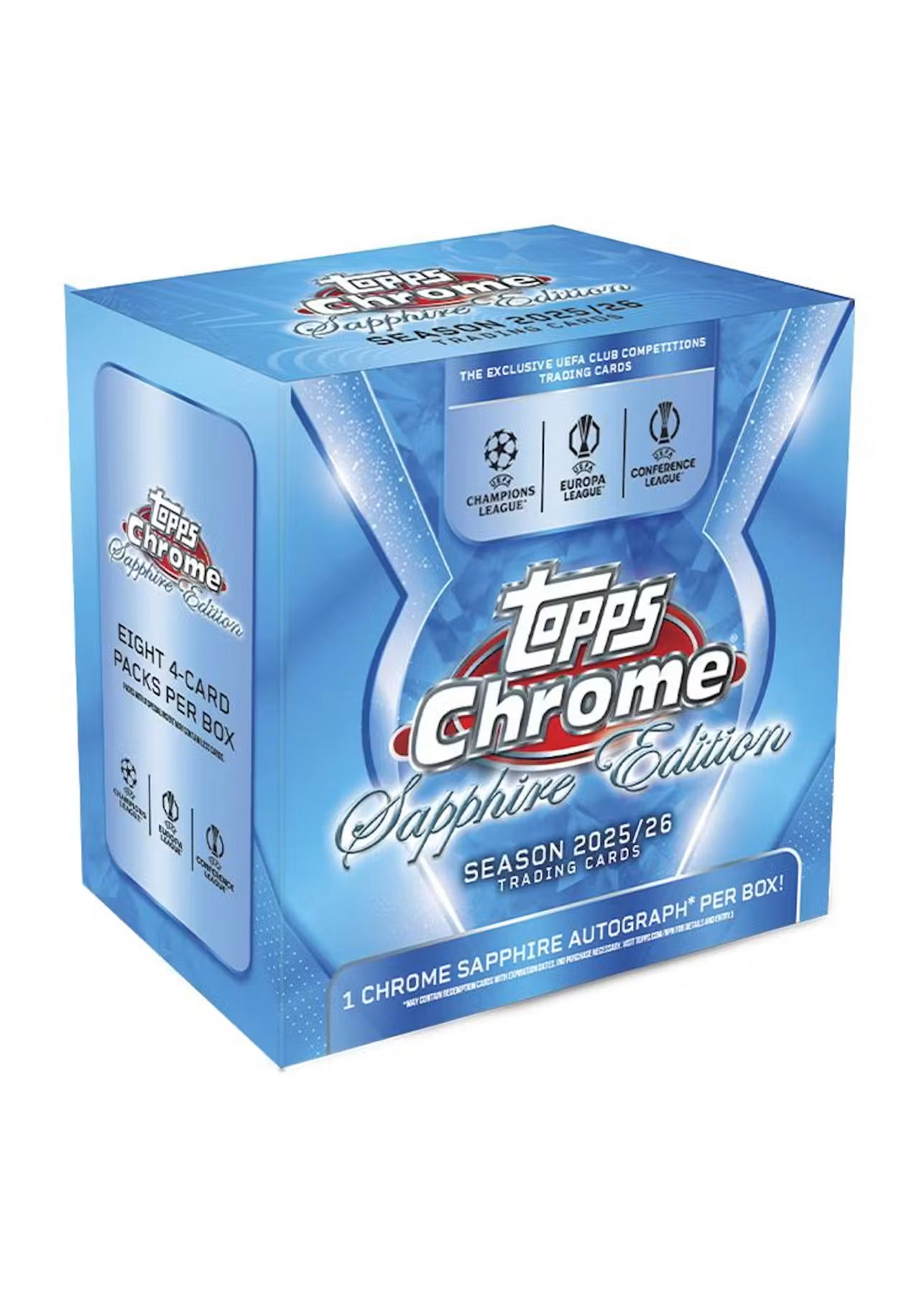 Topps Chrome UEFA Club Competitions 2025/26 Sapphire Edition