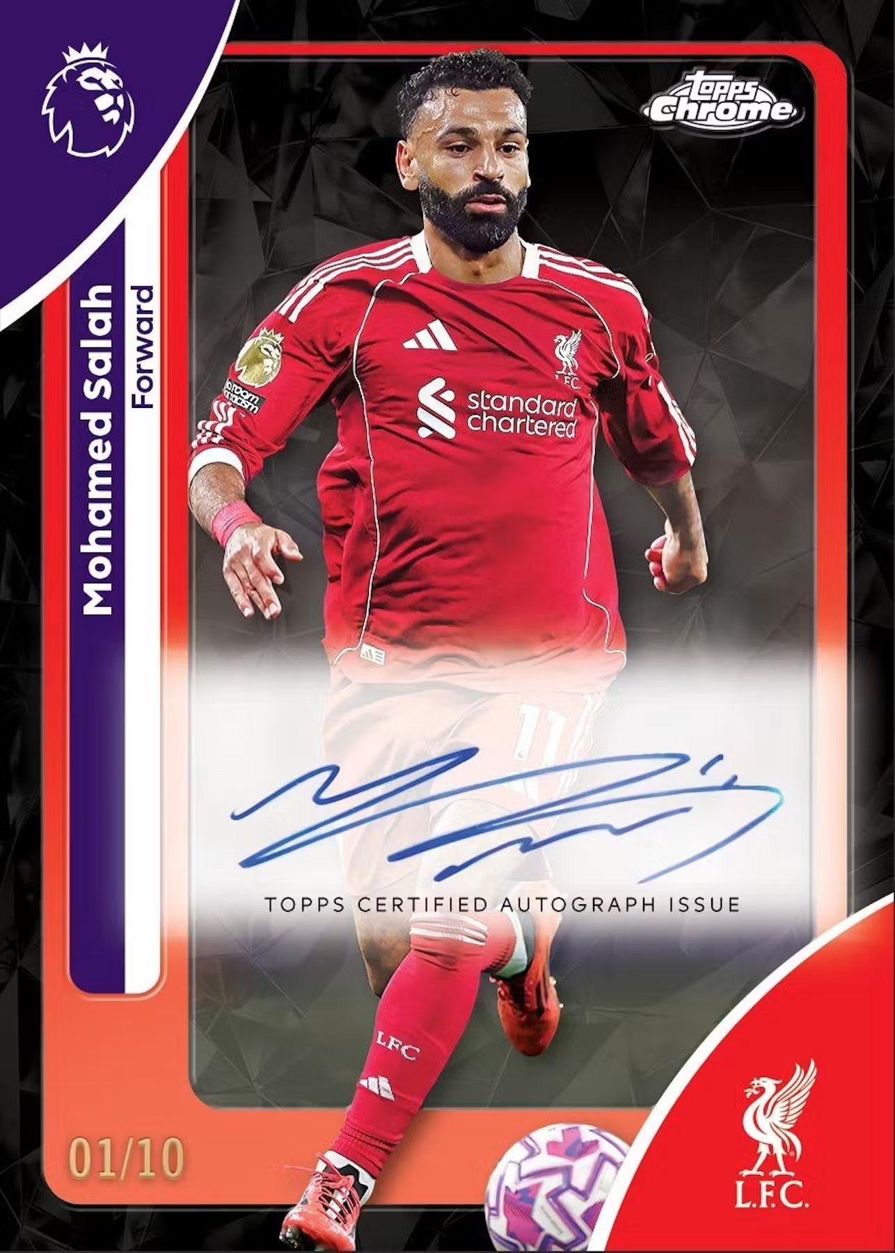 Topps Chrome UEFA Club Competitions 2025/26 Sapphire Edition