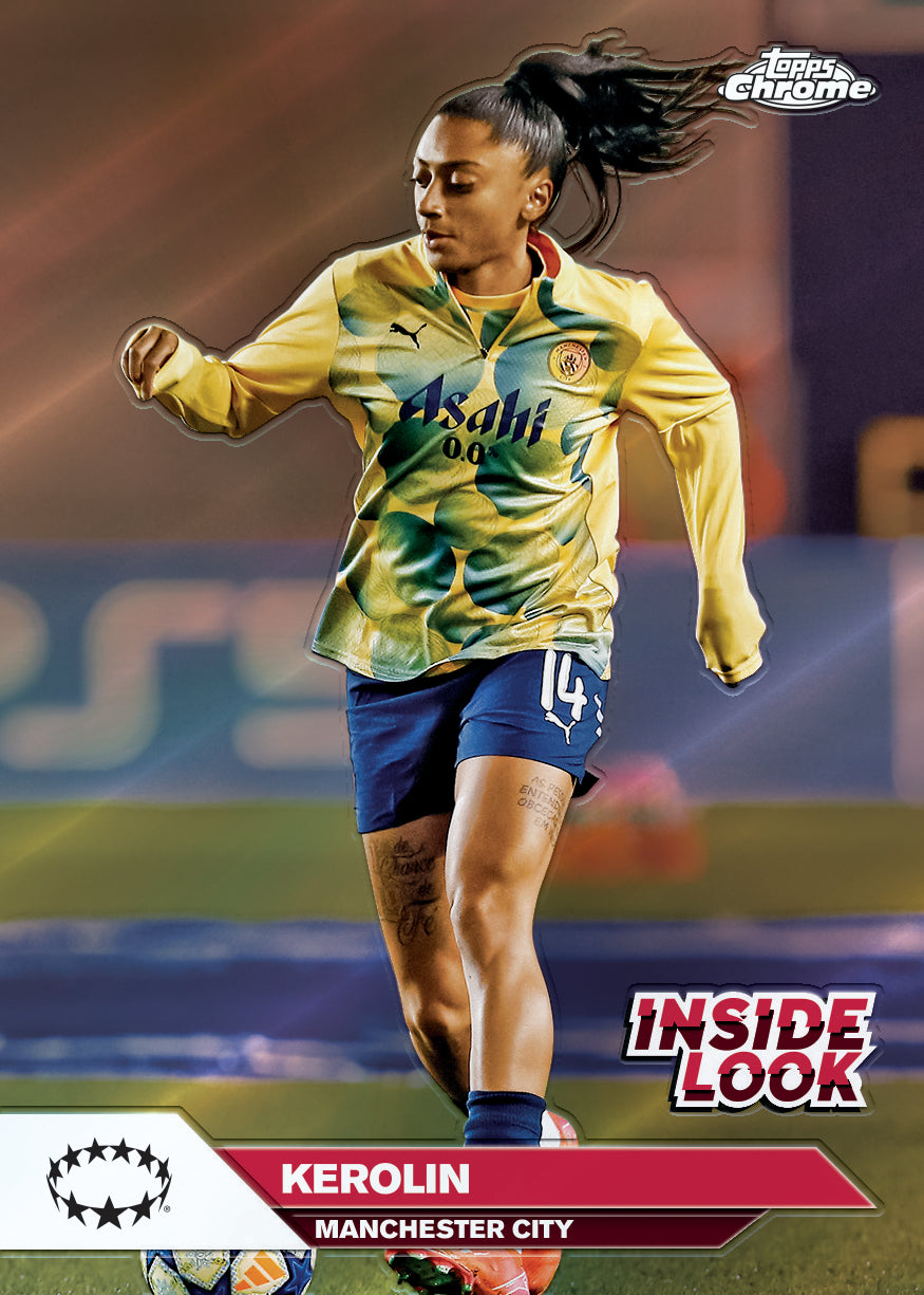 Topps Chrome UEFA Women's Champions League 2024-25 Value Box