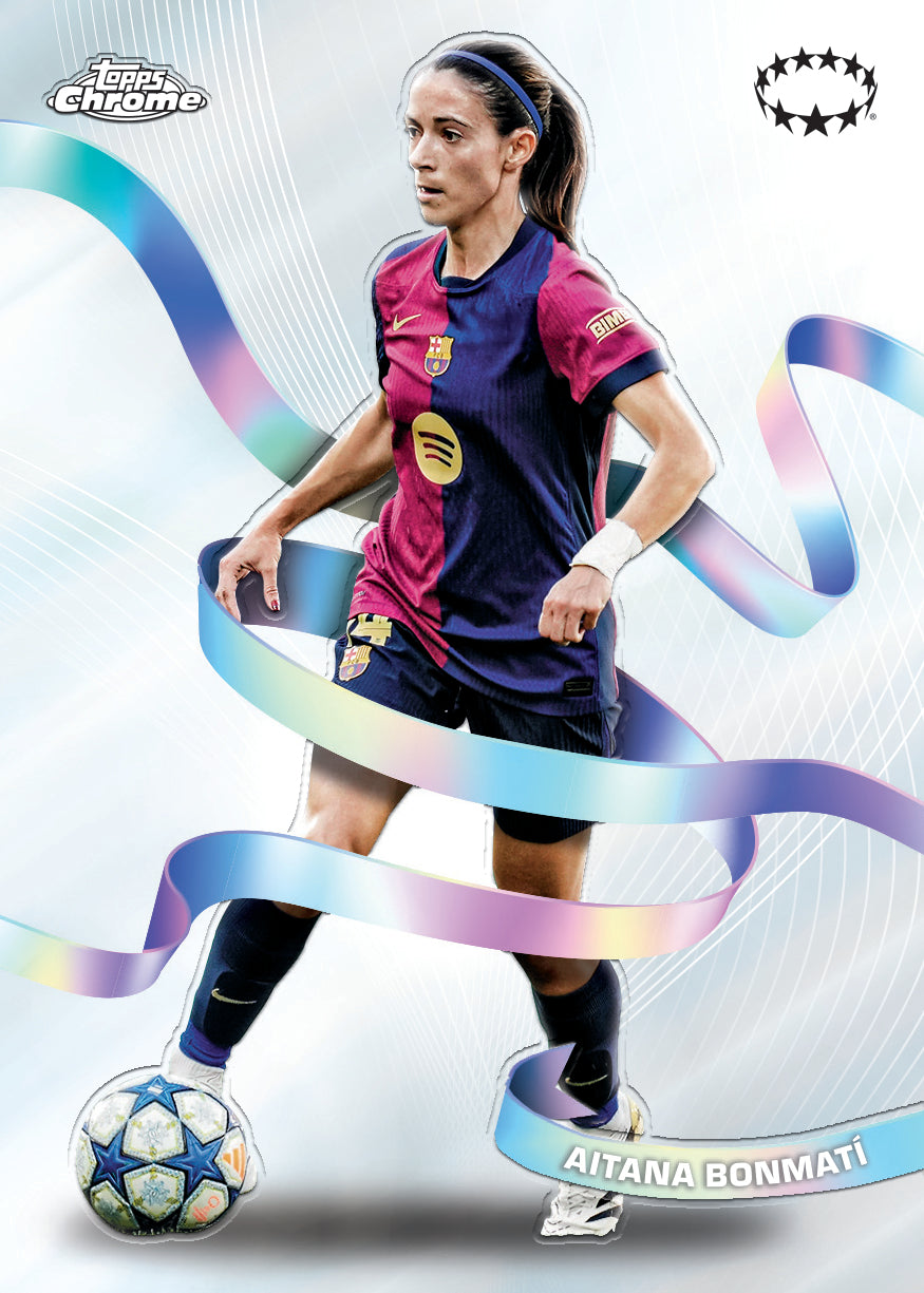 Topps Chrome UEFA Women's Champions League 2024-25 Value Box