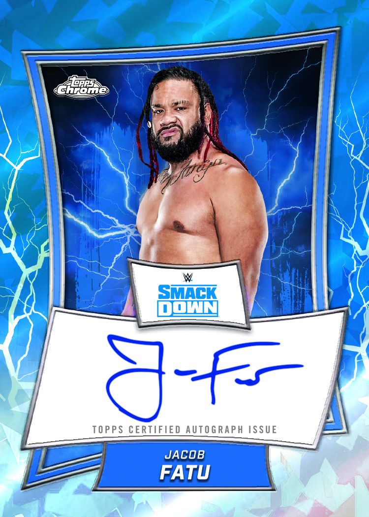 Topps Chrome Sapphire WWE Hobby Box 2025