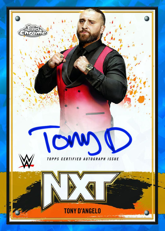 Topps Chrome Sapphire WWE Hobby Box 2025