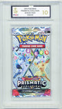 Pokemon Prismatic Evolutions Graded Sealed Booster Pack 2025 MGC 10