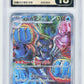 Pokemon Palafin EX 207/187 Special Art Rare 2024 Terastal Festival CGC 10