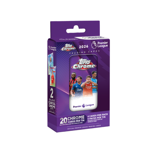 Topps Chrome Premier League 2026 Chrome Tin