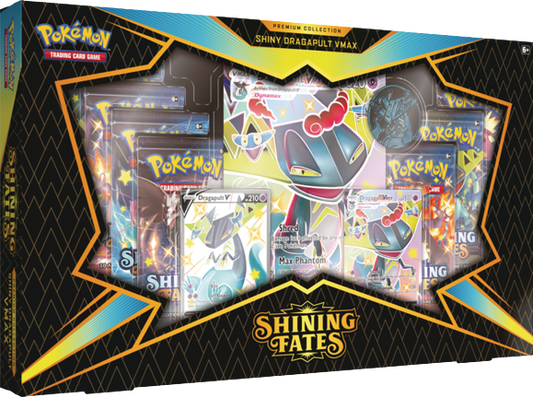 Pokémon Shining Fates Premium VMax Collector's Box - Shiny Dragapult V