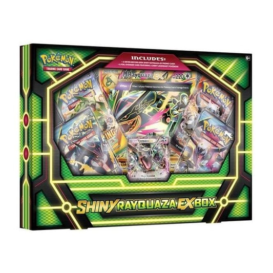 Pokémon Shiny Rayquaza Ex Box